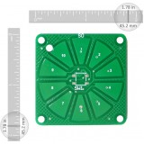 Capsense Scroll Wheel PCB-10 Sensors